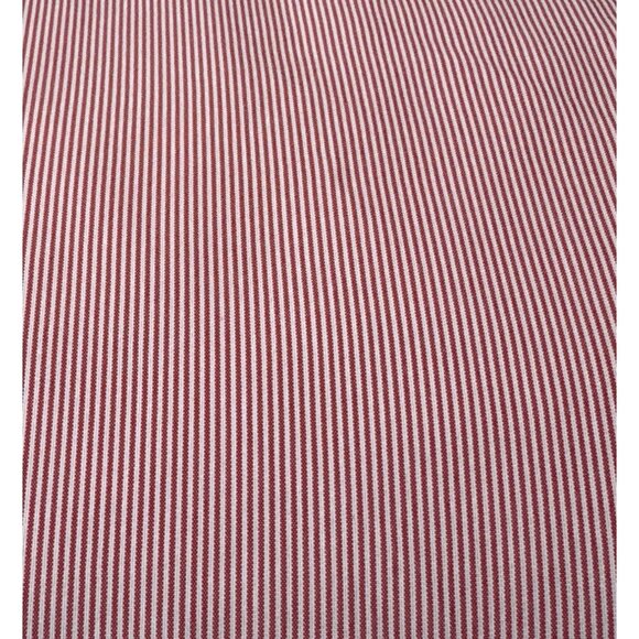 Red & White Striped Fabric by 1/2 yard 58" wide Cotton Blend - Picture 1 of 5